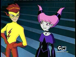 Kid Flash and Jinx