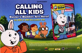 Busters Buddies DVD advertisement Nickelodeon Magazine Dec Jan 2006