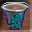 Treated Verdigris and Hyssop Crucible Icon