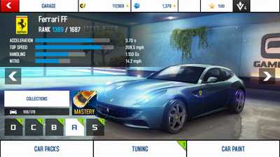 A8A Ferrari FF stock