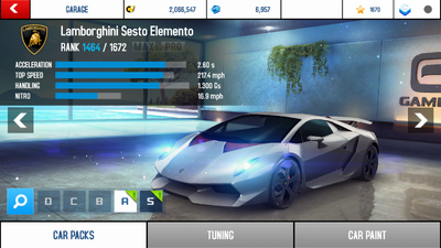 A8A Lamborghini Sesto Elemento stock