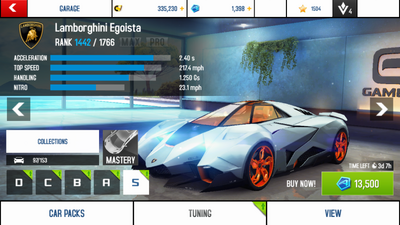 Lamborghini Egoista | Asphalt Wiki | FANDOM powered by Wikia