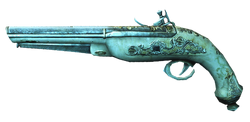 AC4 Golden Flintlock Pistols