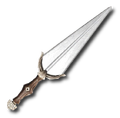 Notched-cinquedea