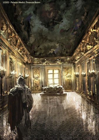 File:AC2 Palazzo Medici Treasure Room - Concept Art.jpg
