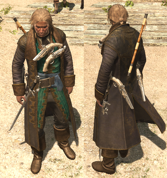 AC IV: Edward Kenway Attire Minecraft Skin