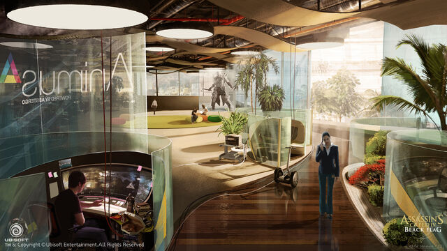 File:Assassin's Creed IV Black Flag Abstergo Entertainment interior Concept Art by EddieBennun.jpg