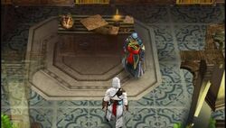 Altaïr discute con Al Mualim.jpg