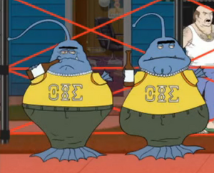 Frat Aliens together