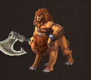 Young lionman