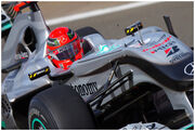 Schumacher British GP 2010