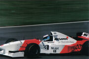Mika Hakkinen 1995 Britain 2