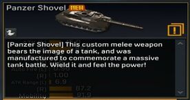 Panzer Shovel Description