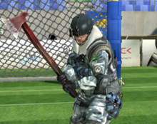Player Bloody Axe