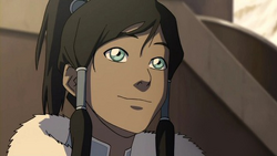 Smiling Korra