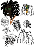 Anansi sketches