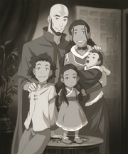 Fotografía de la familia de Aang y Katara.png