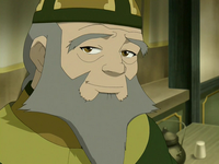 Iroh in tea shop attire
