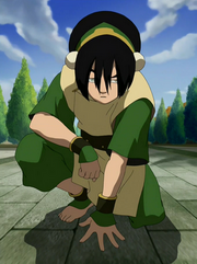 Toph feels the earth