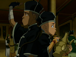 Sokka and Aang as servants.png