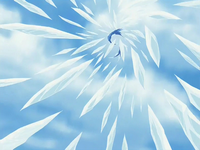 Ice spike rain