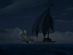 Water Tribe cutter ship