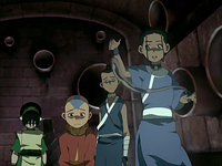Katara prepares to heal