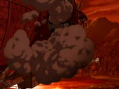 Airship crash