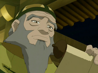 Iroh reads a scroll