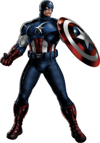 File:Avengers Captain America Portrait Art.png