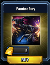 Panther Fury Welcome Back Screen