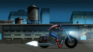 Caps's bike