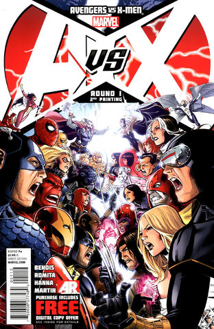 File:Avengers vs X-Men Vol 1 1 (2nd Printing Variant).jpg