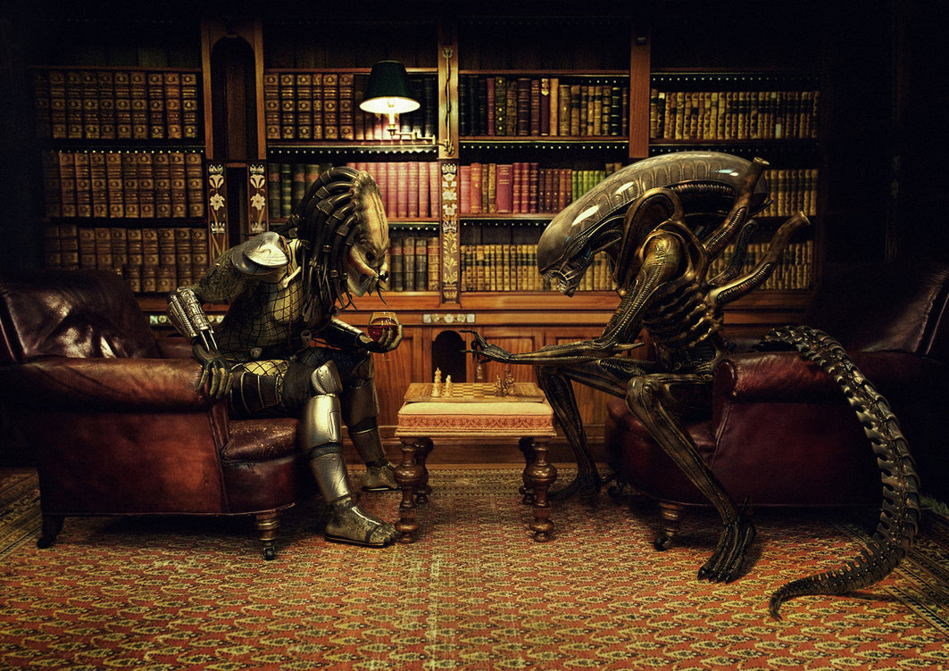 Alien Vs Predator Chess by Xidon