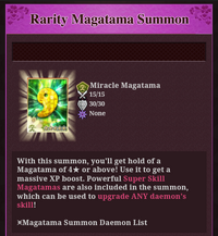 Rarity Magatama Summon