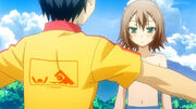 Hideyoshi spotted naked