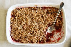 Cranberryapplecrisp