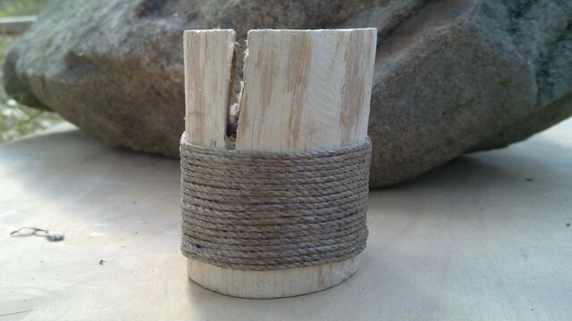 File:Bending pi-brackets using a wooden tool - 05.jpg