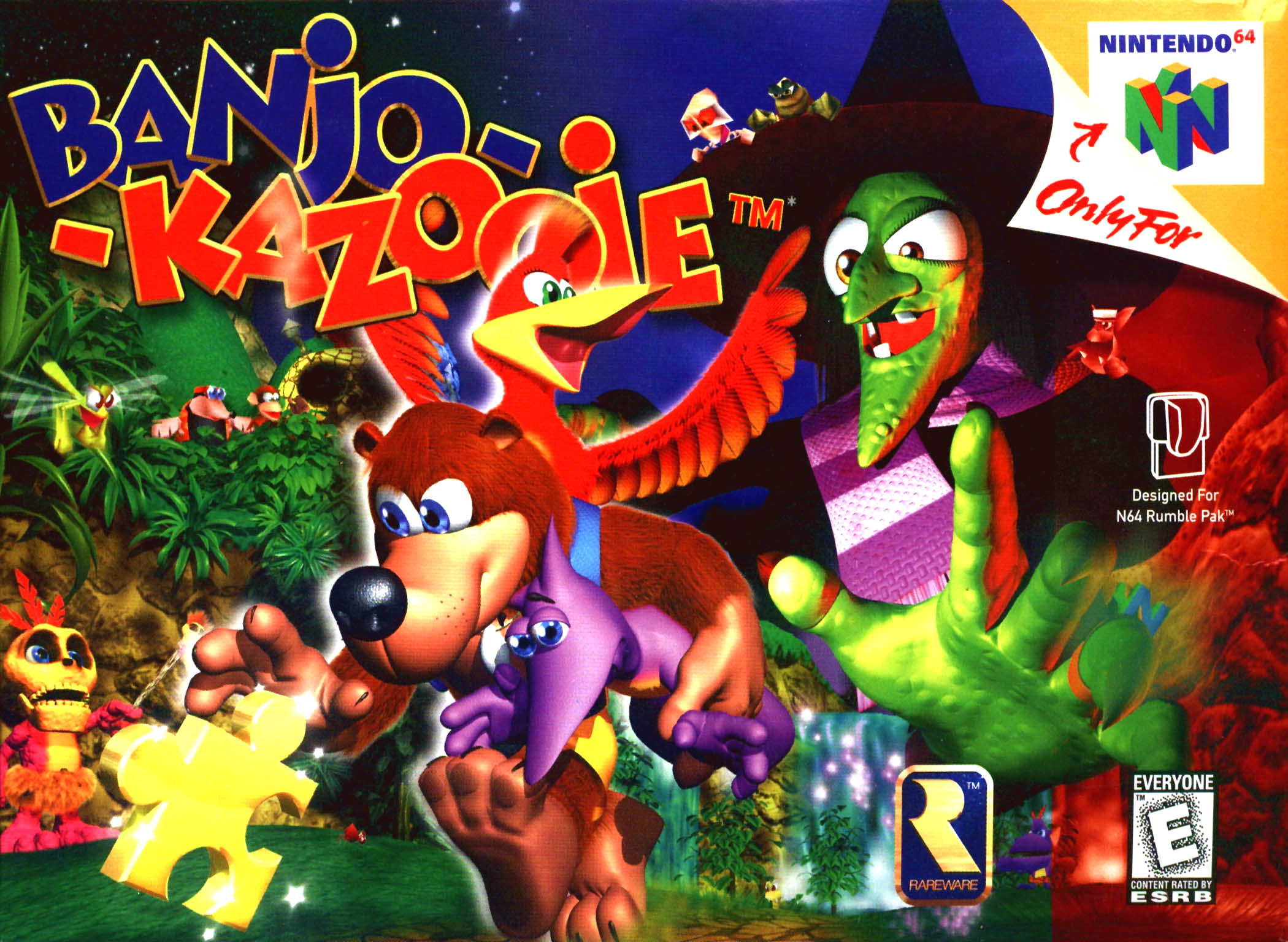 This is #BanjoKazooie for the #Nintendo64! #Nintendo