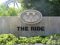 Batman The Ride Entrance