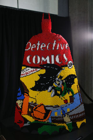 File:SDCC2014-Batman-Cape-Cowl create Art Exhibit 452635890.jpg