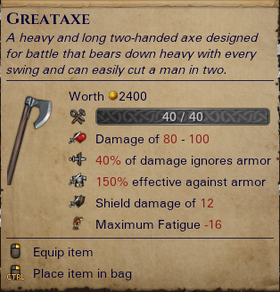 Greataxe