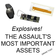 Assaultsuseexplosives