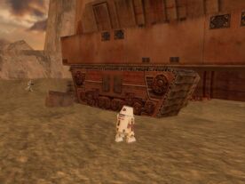 DroidnexttoSandcrawler