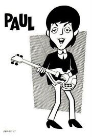 Beatles-cartoons-Paul