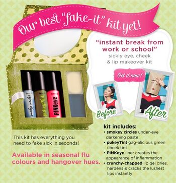 Fake-It Kit Advert