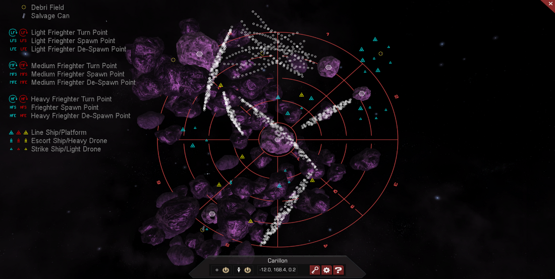 Carillon 3D System Map