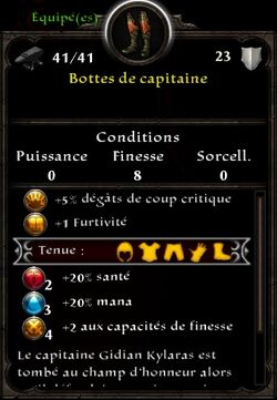 Bottes capitaine