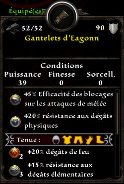 Gantelets d'Eagonn