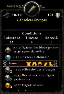 Gantelets dverga